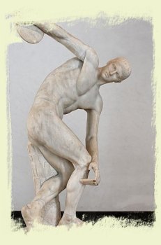 hod diskom (http://en.wikipedia.org/wiki/File:Discobolus_Lancelotti_Massimo.jpg)